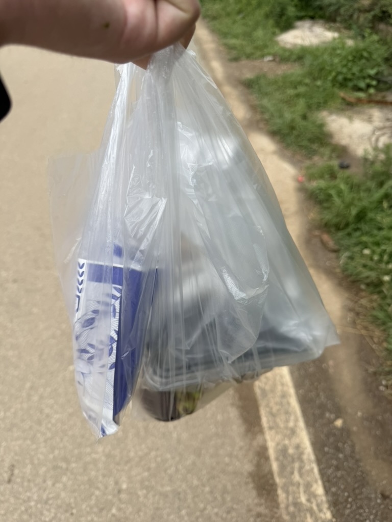 白沙古镇路上的风景